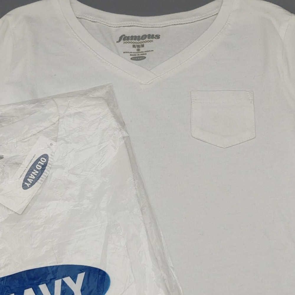 (2) OLD NAVY New Long Sleeve V-neck Tees Sz. 8